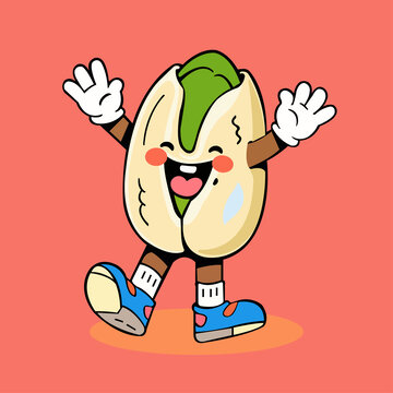開心果插畫