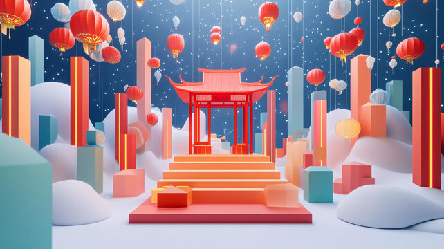 元宵美陳