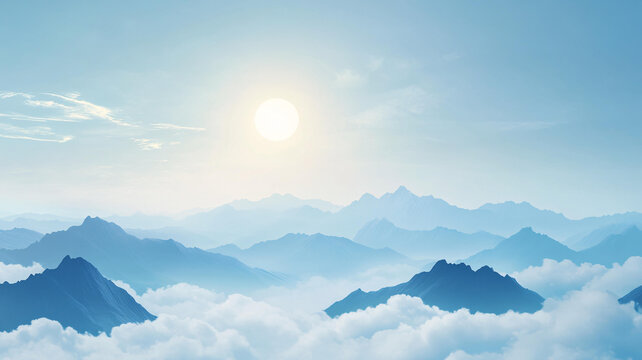 總經(jīng)理業(yè)務員日出高山