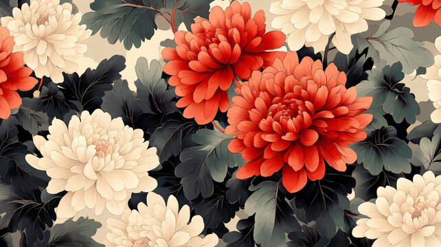 質(zhì)感牡丹花