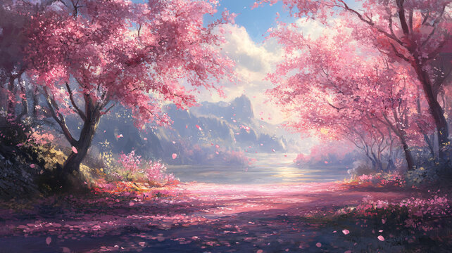 古風(fēng)場(chǎng)景春暖花開(kāi)