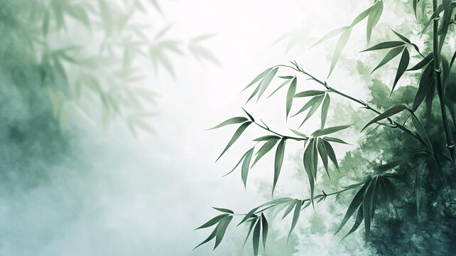 唯美竹影竹韻