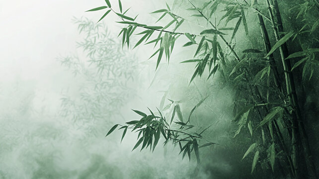唯美竹影竹韻