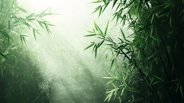 唯美竹影竹韻