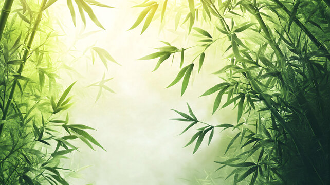 唯美竹影竹韻