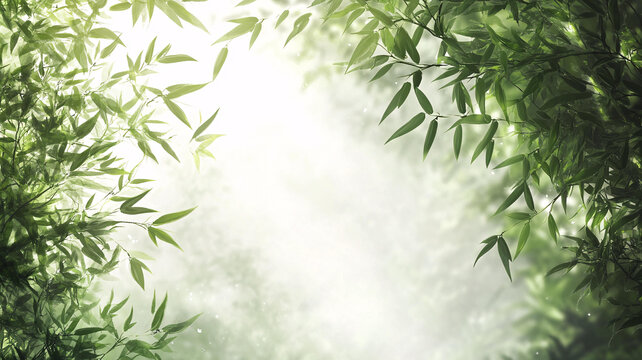 唯美竹影竹韻