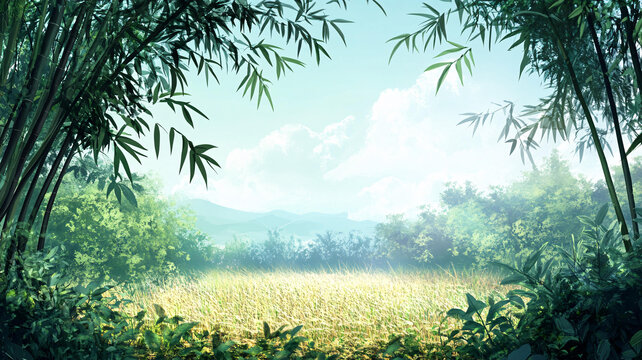 竹林背景