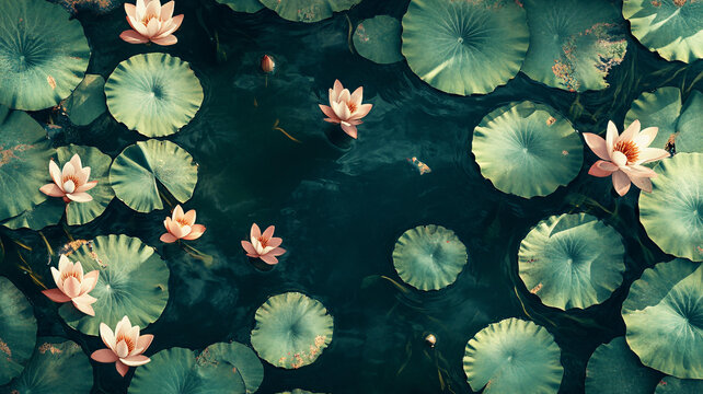 水浮蓮背景