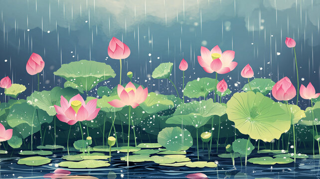 荷花池