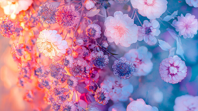 暖調(diào)花卉背景