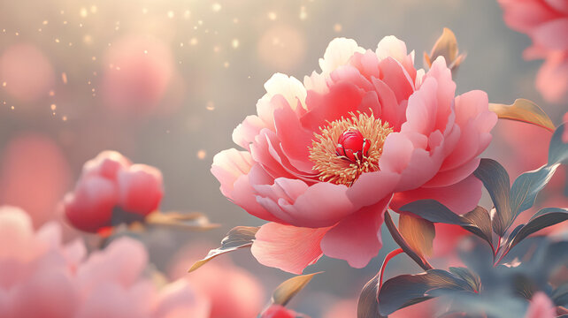夢(mèng)幻牡丹花