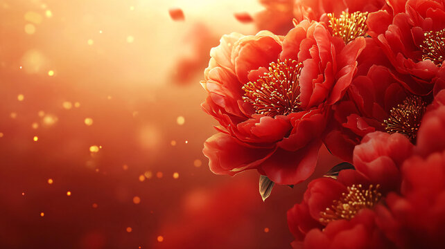 夢(mèng)幻牡丹花