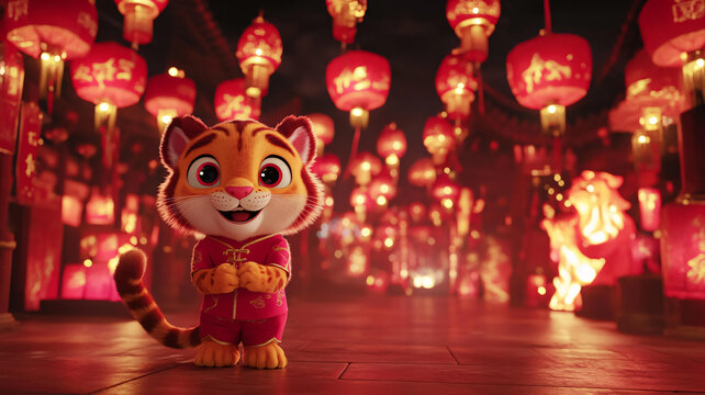 虎年吉祥物