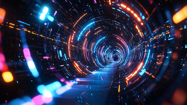 科技漩渦隧道