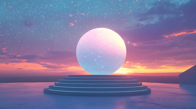 星球元宇宙美陳裝飾