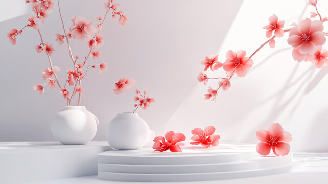 立體簡約花