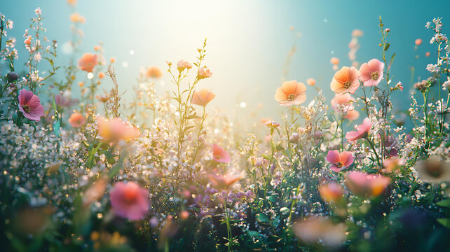 夢(mèng)幻的花草