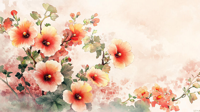 木槿花