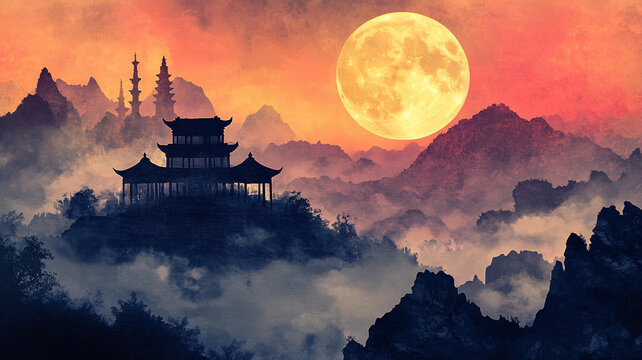 天界曉鐘風(fēng)景