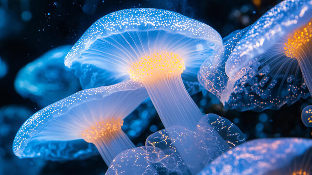 海洋生物夢幻水母