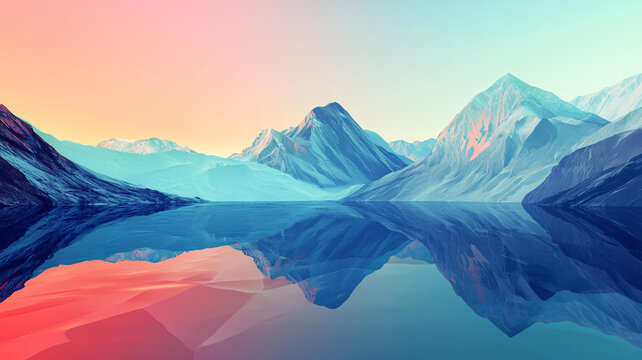 山脈背景