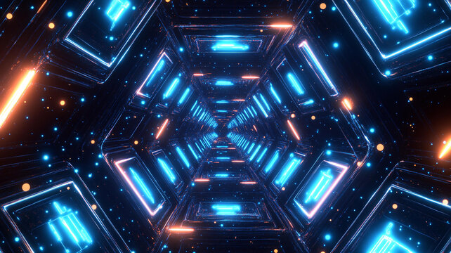 科技感隧道