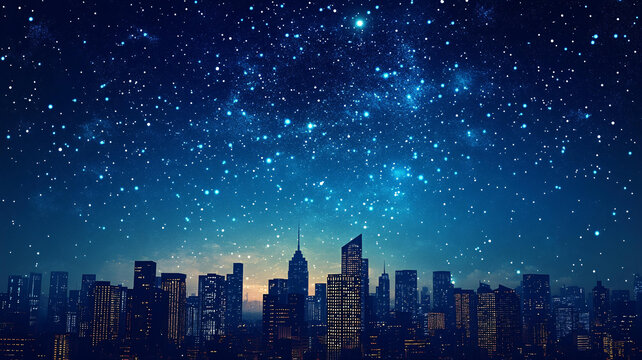 城市星星