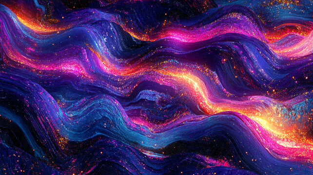 海洋流體畫宇宙
