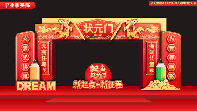 高考狀元門躍龍門