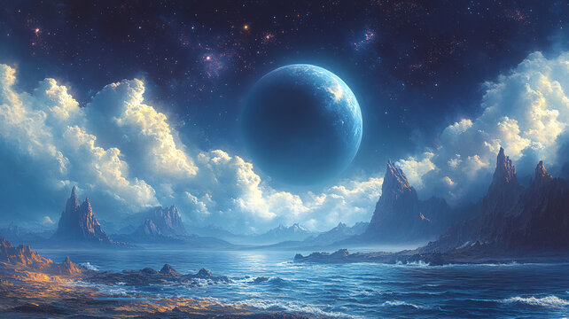 另一個(gè)星球的奇妙景觀