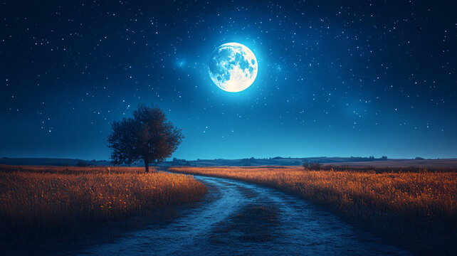 三伏天寧靜的夜晚伏天