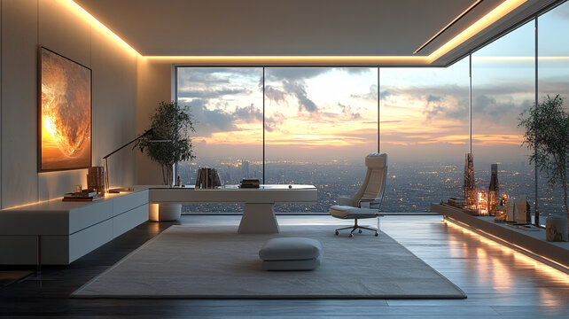 智能建筑背景