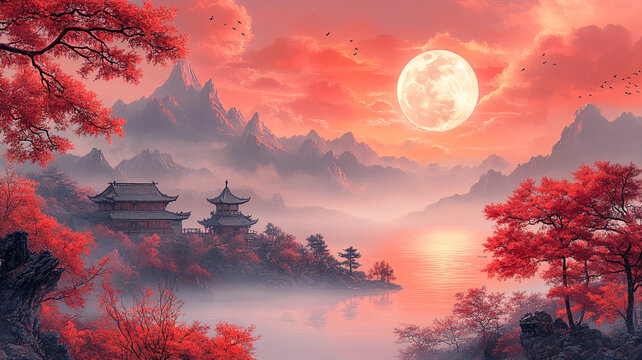 中秋明月圖