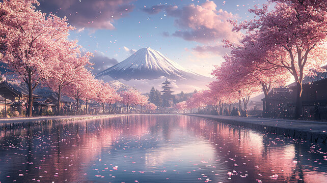 櫻花湖畔