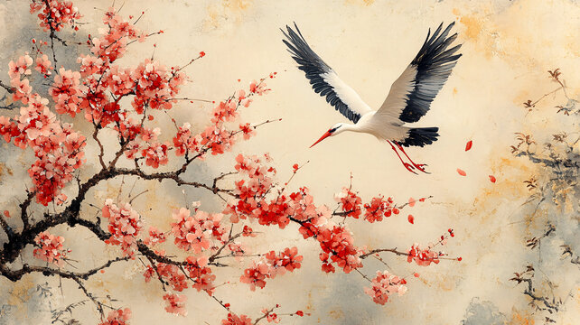 鶴舞櫻花圖