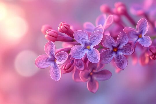丁香花盛開