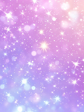 紫丁香點星空