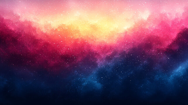 數(shù)字星空漸進圖