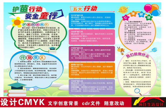 護苗行動宣傳欄