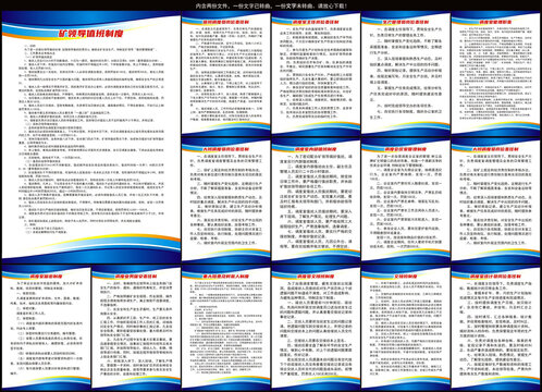 煤礦安全管理全套制度