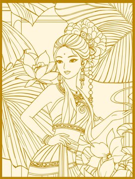 傣族女孩
