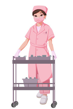 教師形象扁平插畫素材年輕女性教師職業(yè)