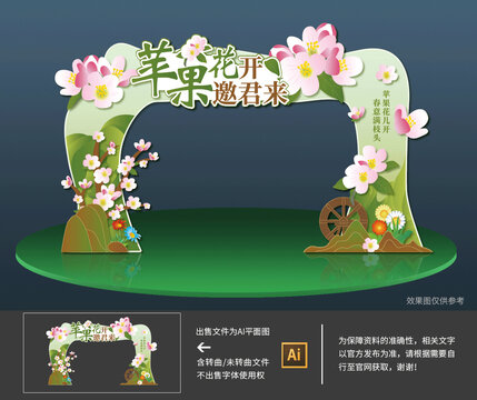 蘋果花美陳