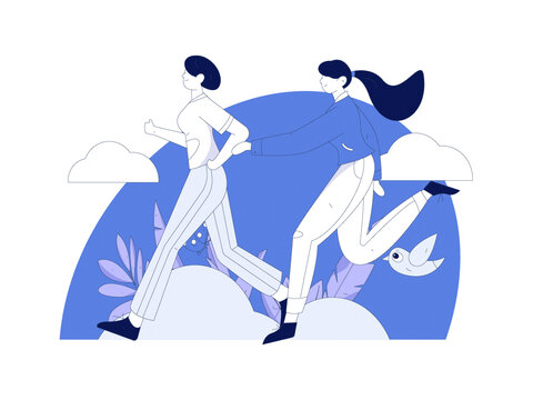 跑步