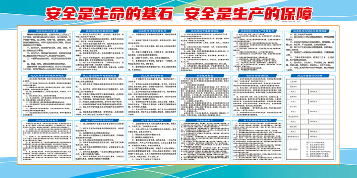 施工現(xiàn)場(chǎng)管理全套制度