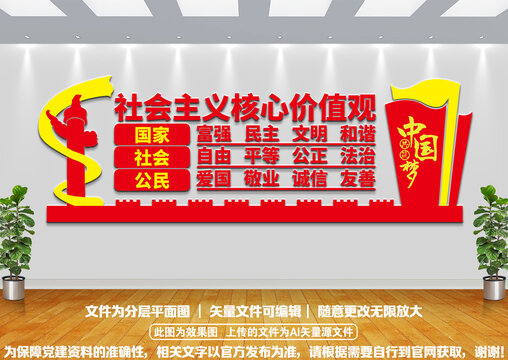 核心價值觀文化墻