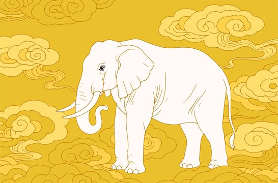 大象插畫