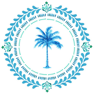 椰樹圖