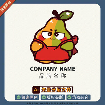 冰箱貼美食圖案水果LOGO標(biāo)志06