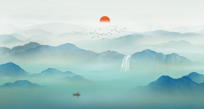 山水畫